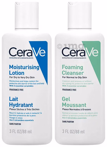 CeraVe Daily Routine for Normal to Oily Skin