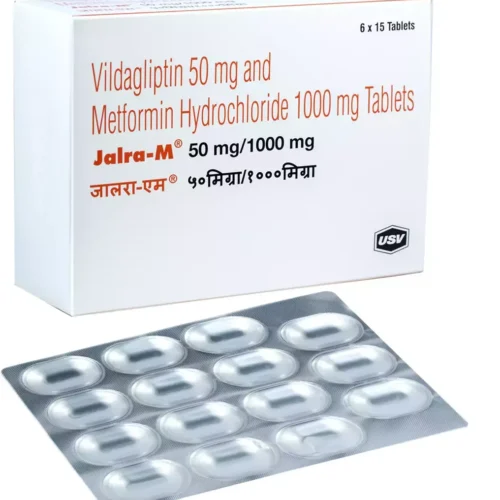 Jalra M 50Mg/1Gm Strip Of 15 Tablets